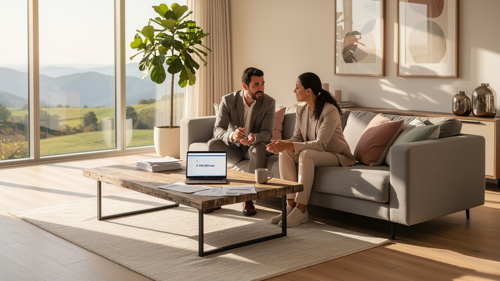 Salaire minimum pour emprunter 100 000 euros : calcul et exemples